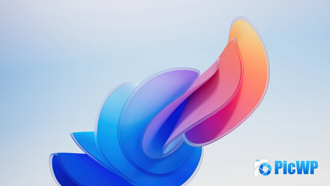 Colorful Layers 4K PC Wallpaper