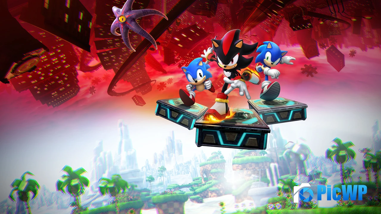 Sonic X Shadow Generations 2024 Games 4K PC Wallpaper