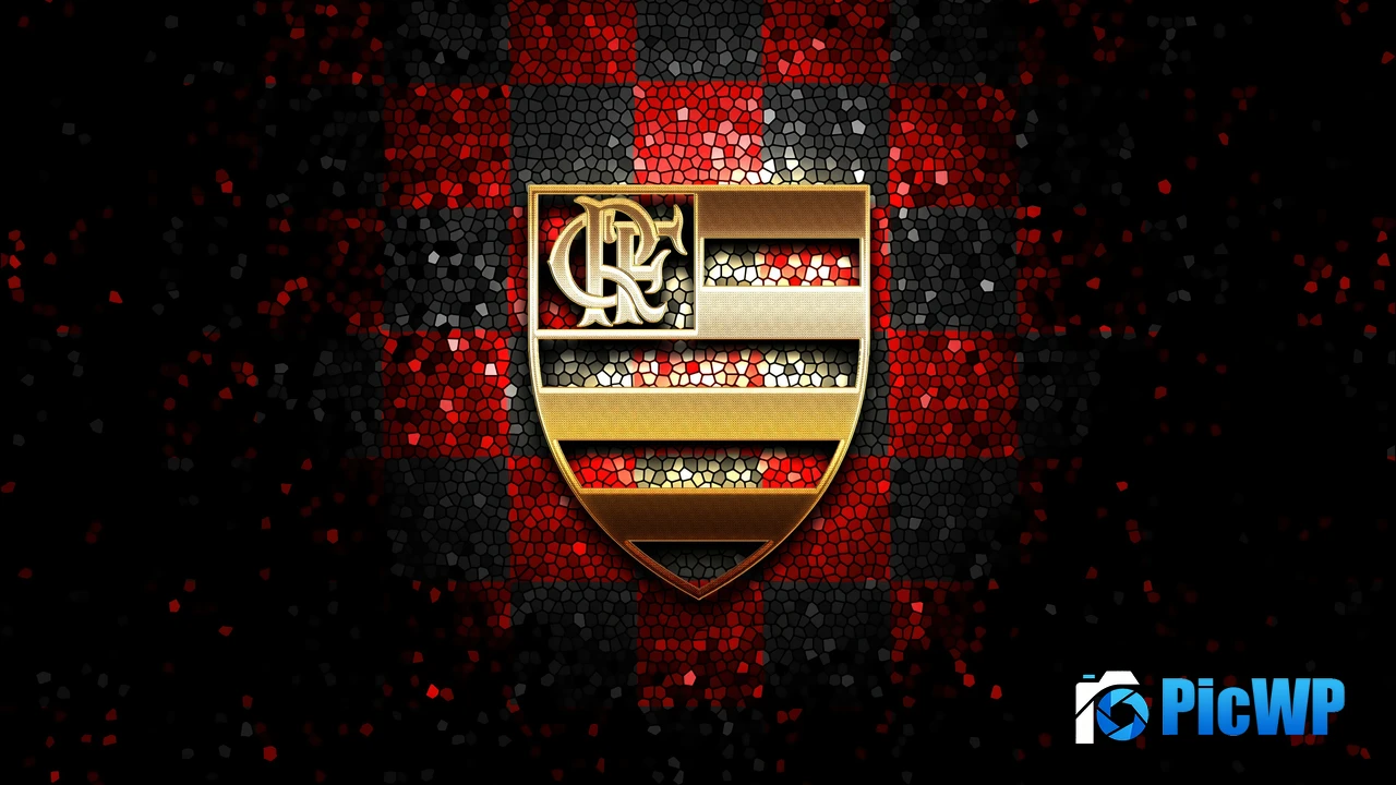 Clube de Regatas do Flamengo Mosaic 4K PC Wallpaper