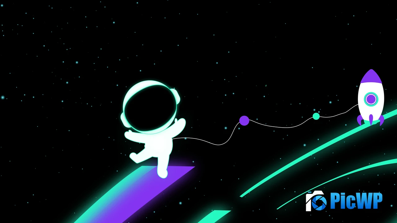 Cute astronaut 4K PC Wallpaper