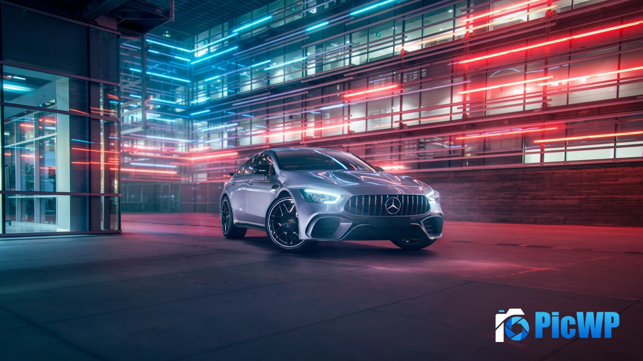 Mercedes-AMG GT4 4K PC Wallpaper