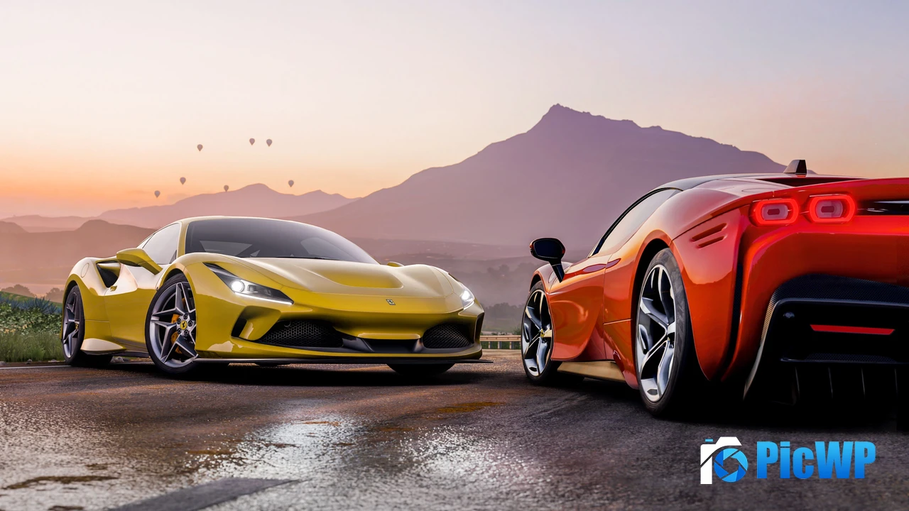 Ferrari F8 Tributo Ferrari SF90 4K PC Wallpaper