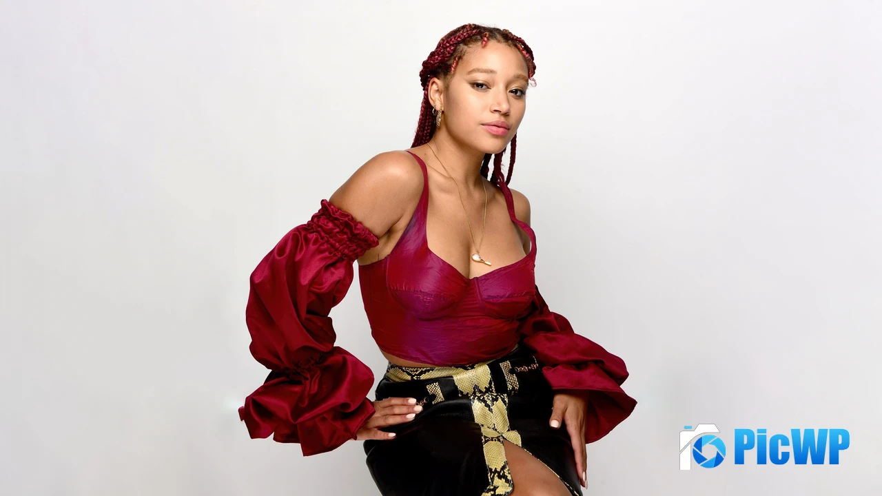 Amandla Stenberg American actress 4K PC Wallpaper