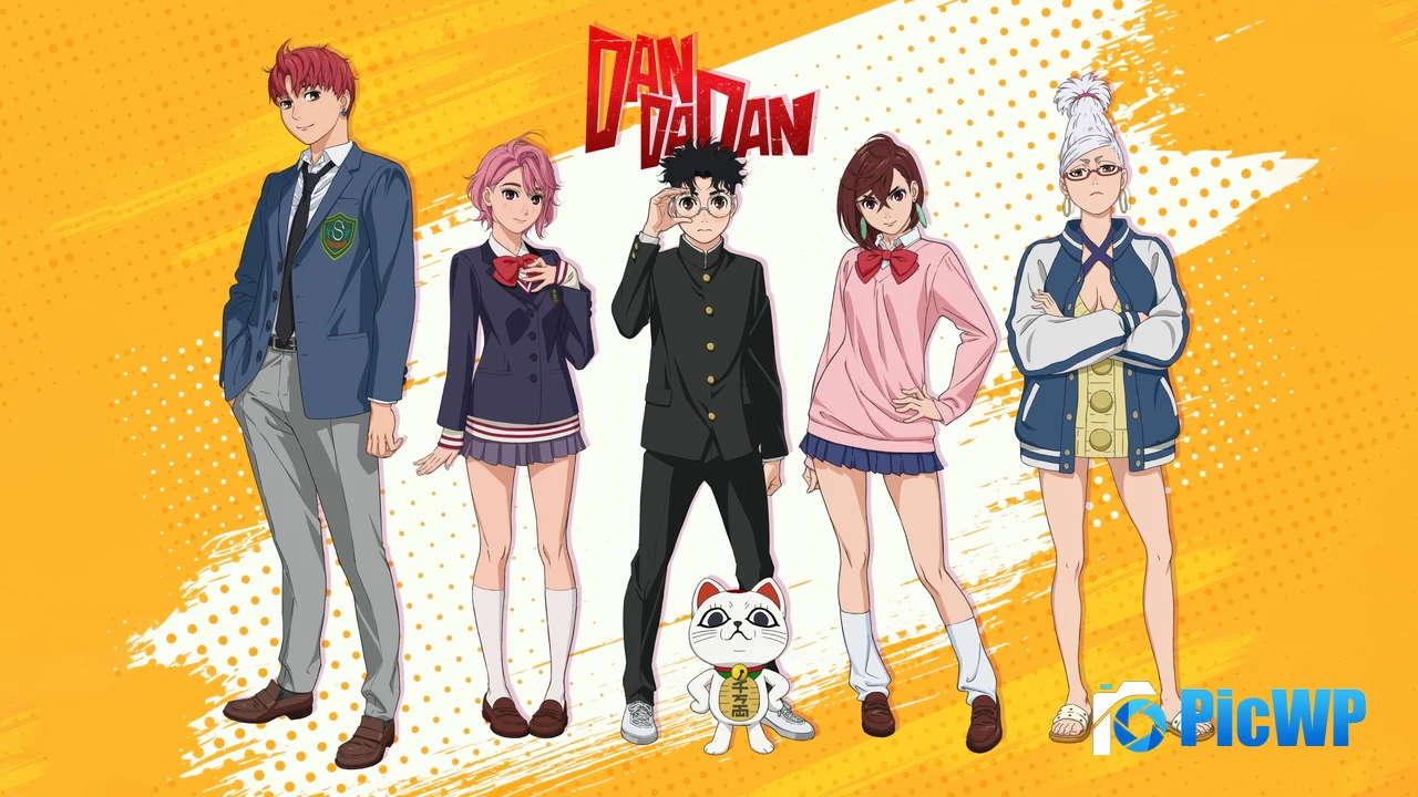 Dandadan Characters 4K PC Wallpaper