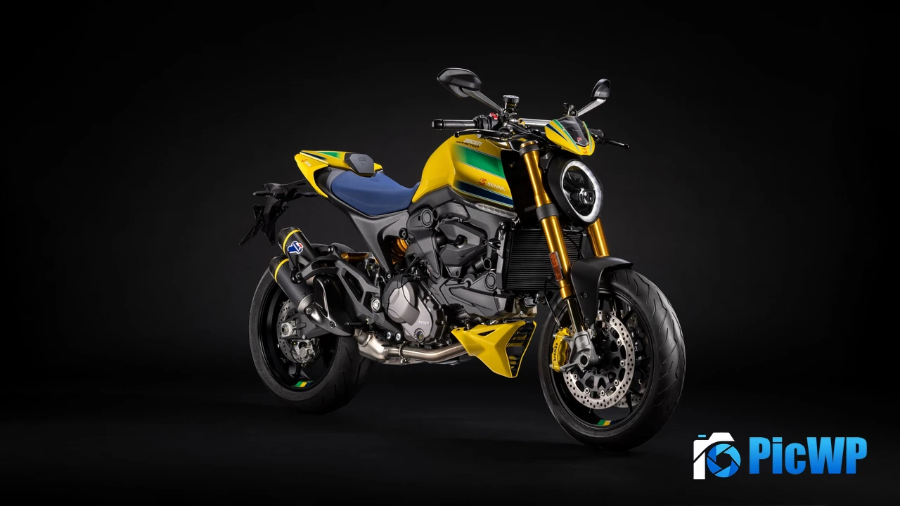 Ducati Monster Senna 2024 4K PC Wallpaper