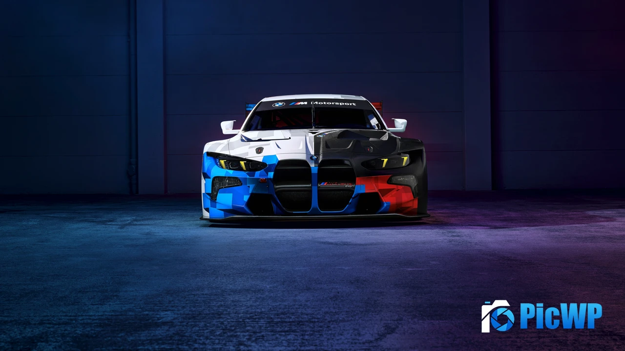 BMW M4 GT3 EVO 2024 4K PC Wallpaper