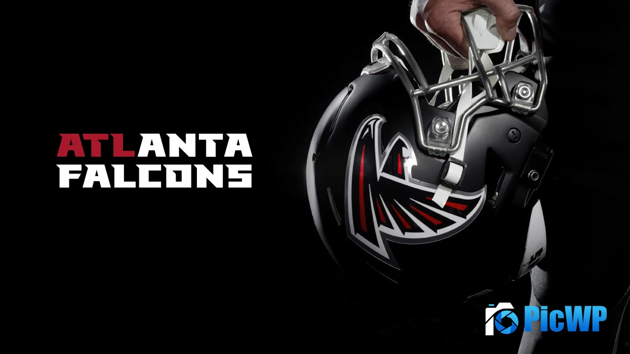 Atlanta Falcons Helmet 4K PC Wallpaper