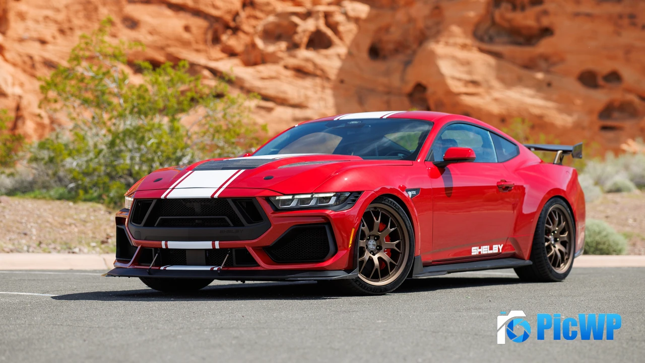 Shelby Super Snake 2024 4K PC Wallpaper