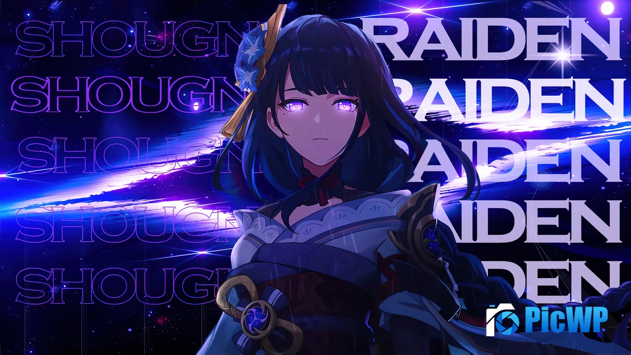 Raiden Shogun 4K PC Wallpaper
