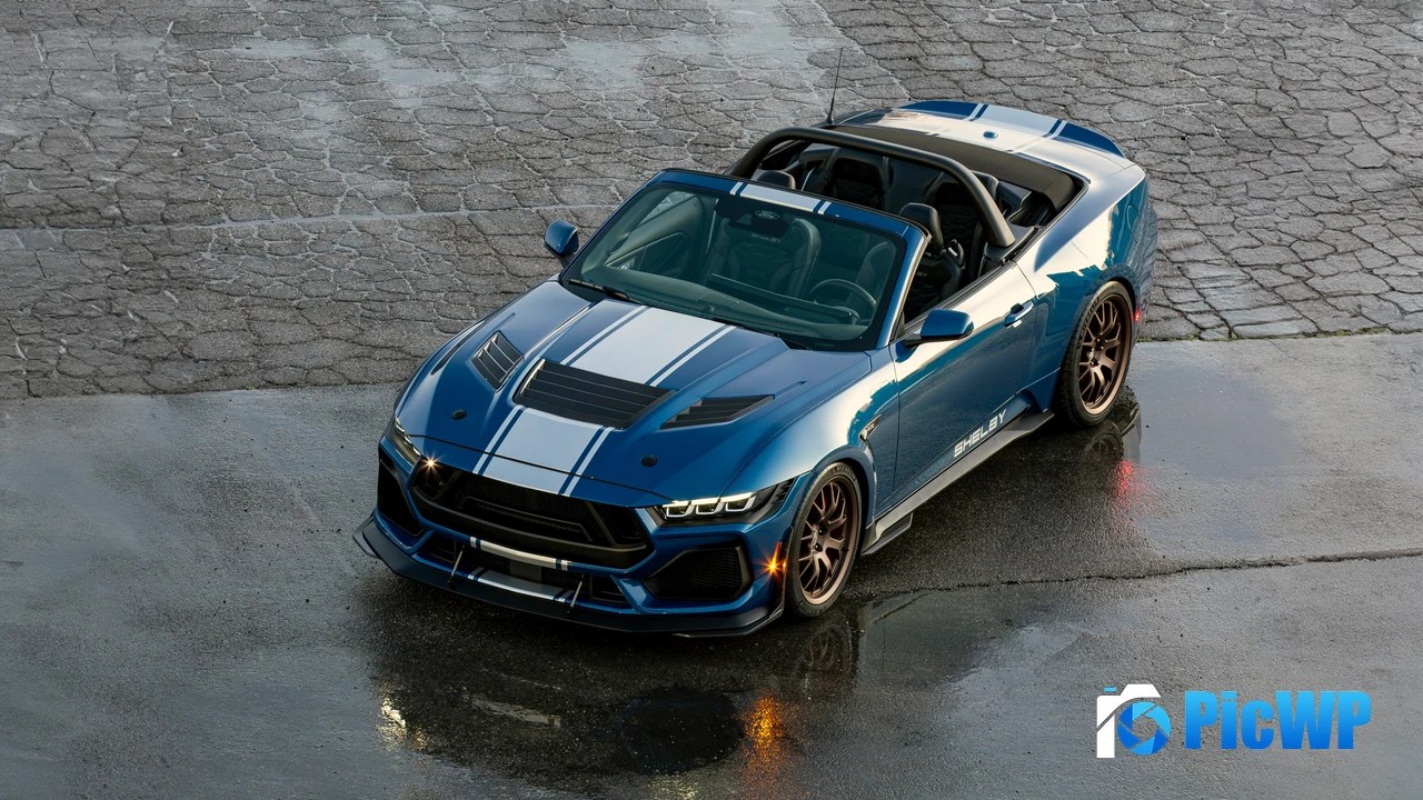 Shelby Super Snake Convertible 4K PC Wallpaper