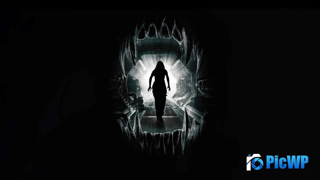 Alien: Romulus Dark background 4K PC Wallpaper