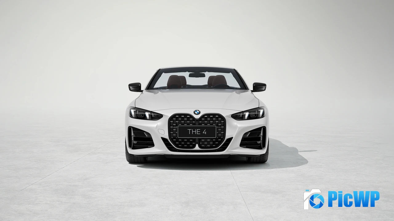 BMW 430i Cabrio M Sport 2024 4K PC Wallpaper