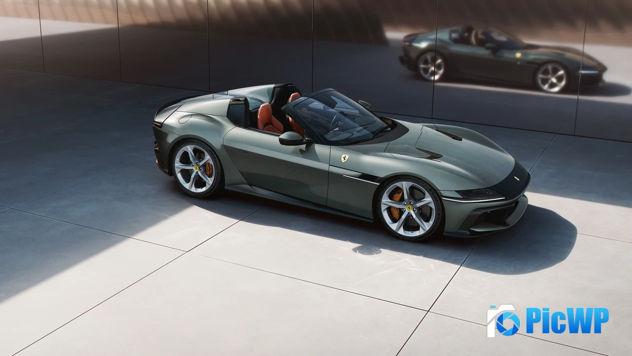 Ferrari 12Cilindri Spider 4K PC Wallpaper