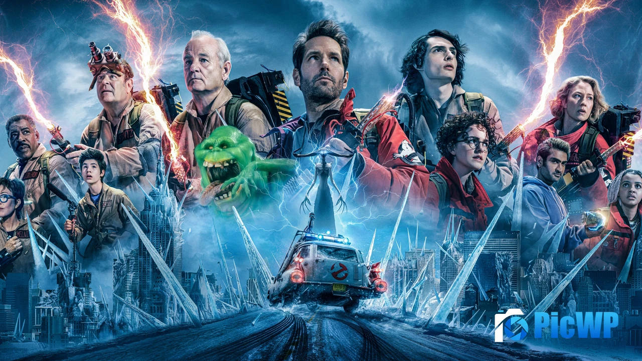 Ghostbusters: Frozen Empire Movie poster 4K PC Wallpaper