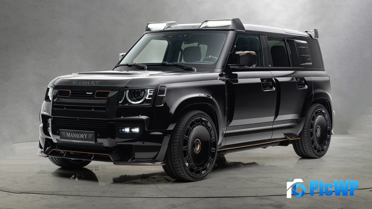Land Rover Defender 110 Black Edition 4K PC Wallpaper