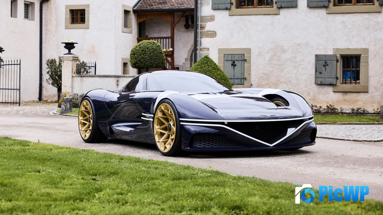 Genesis X Gran Berlinetta Tribute 2024 4K PC Wallpaper