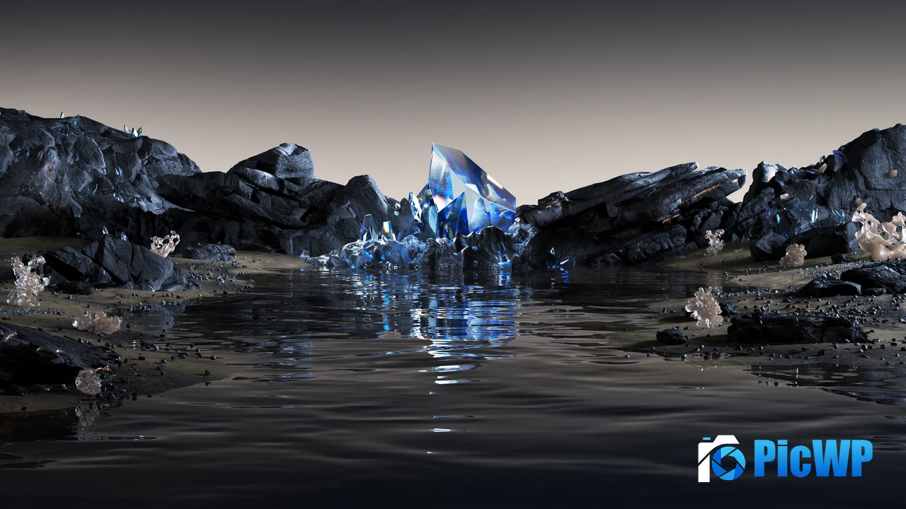 Midnight Blue Landscape 4K PC Wallpaper