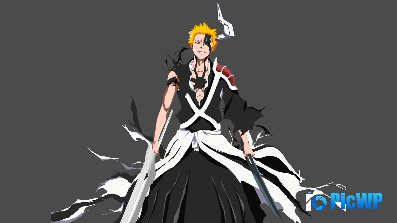 Ichigo Kurosaki Horn of Salvation 4K PC Wallpaper
