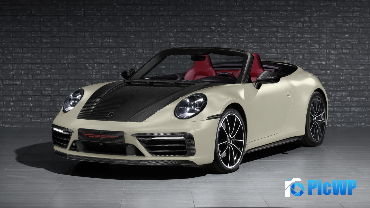 Porsche 911 Carrera Cabriolet TopCar Design 4K PC Wallpaper