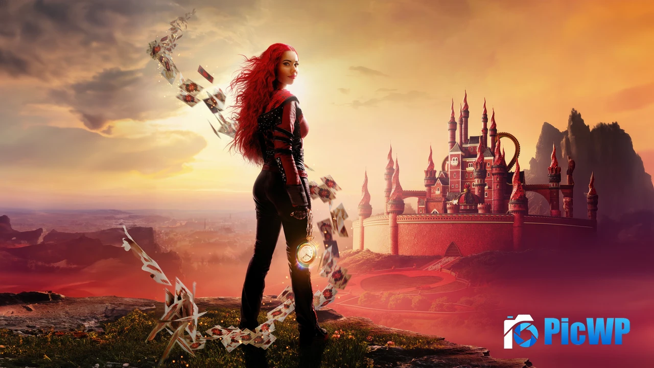 Descendants: The Rise of Red Kylie Cantrall 4K PC Wallpaper