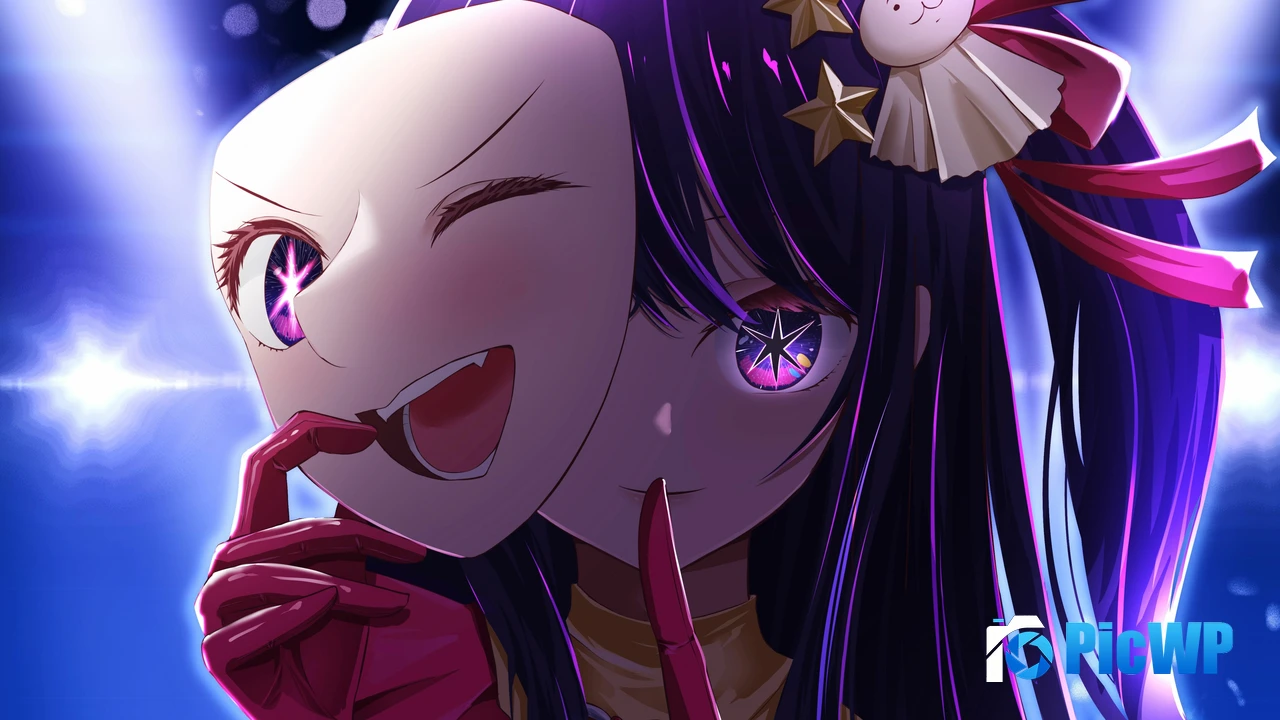 Ai Hoshino 4K PC Wallpaper