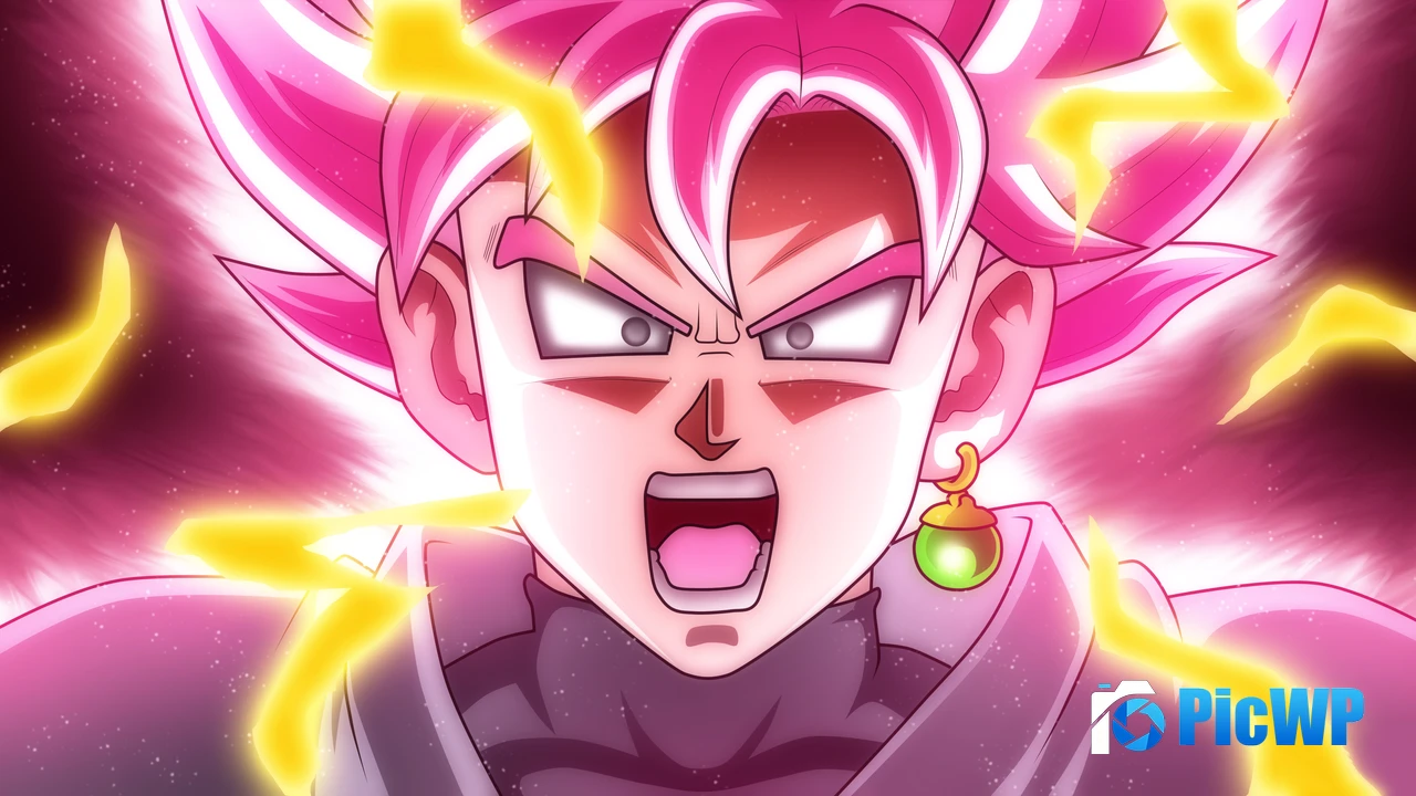 Super Saiyan Rose Transformation 4K PC Wallpaper