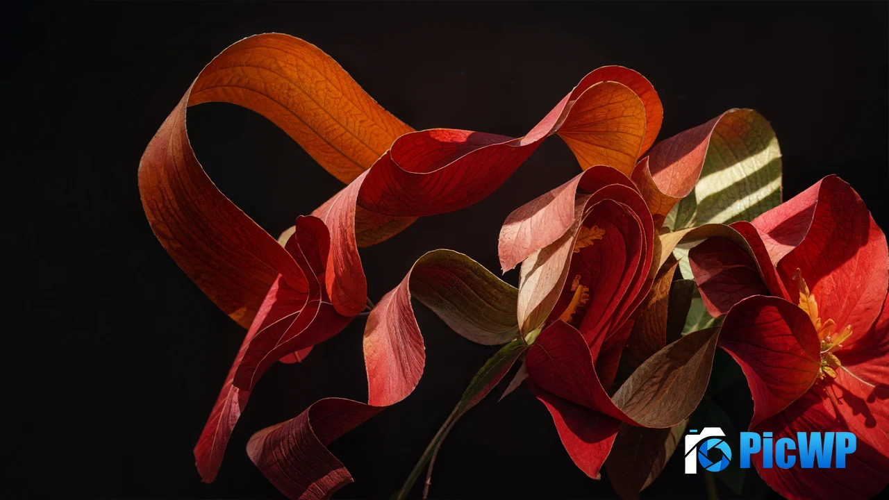 Poppy flower Paper Art 4K PC Wallpaper