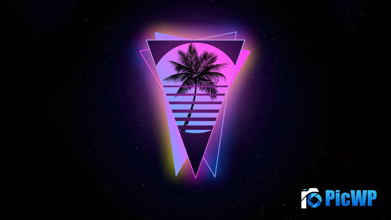 Miami Outrun 4K PC Wallpaper