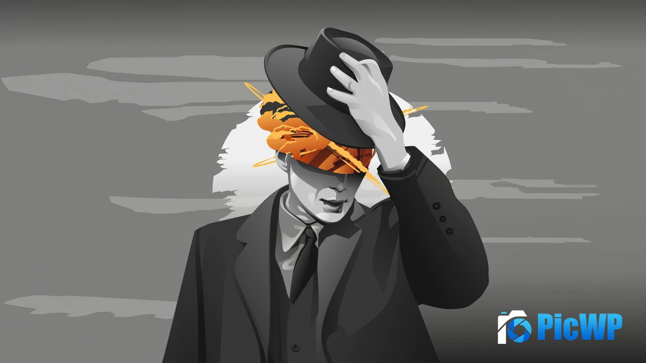 Oppenheimer Illustration 4K PC Wallpaper
