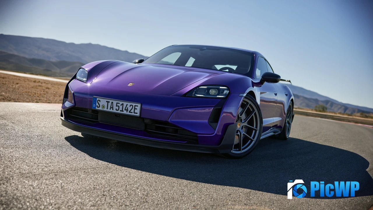 TechArt Porsche GTstreet R Porsche Taycan Turbo S 4K PC Wallpaper