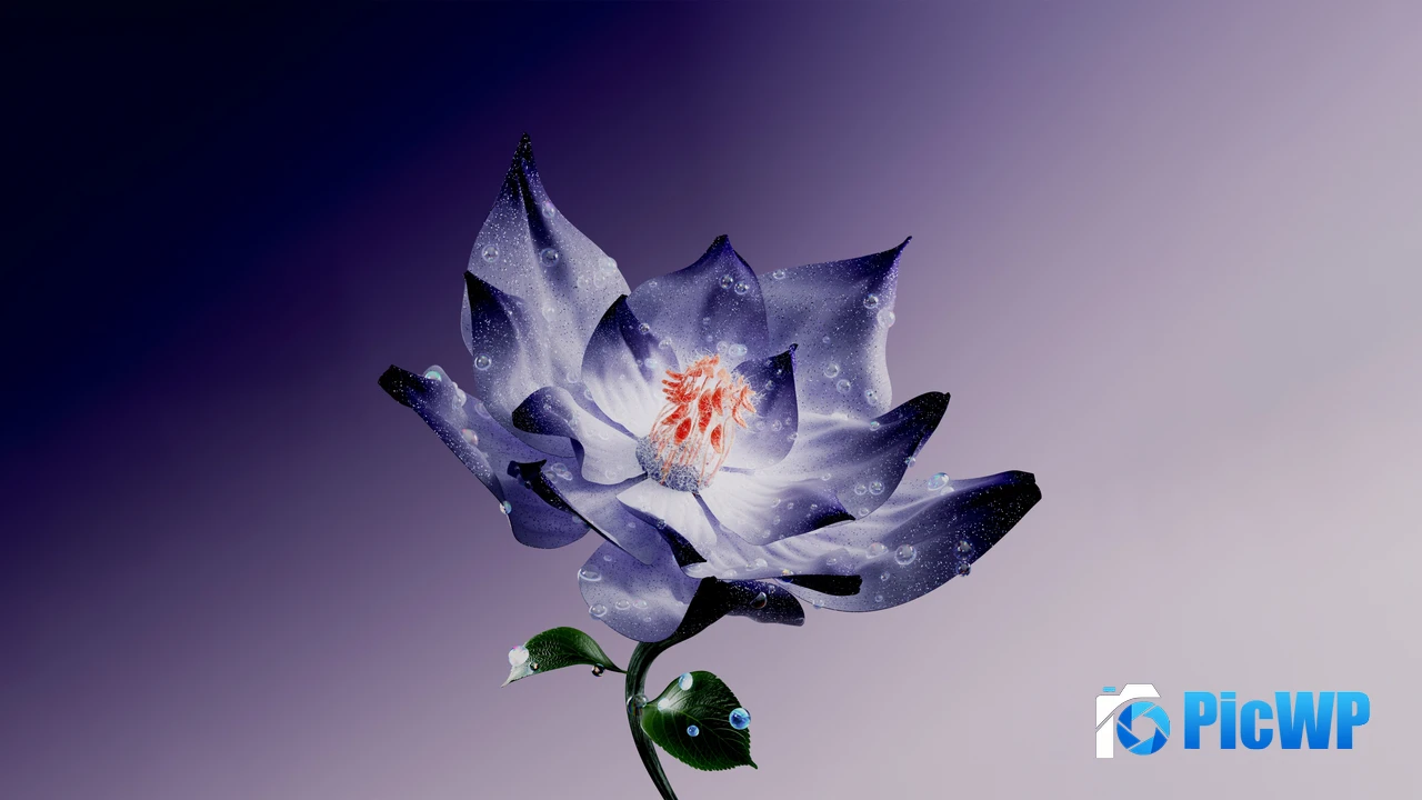Lotus flower Digital Art 4K PC Wallpaper