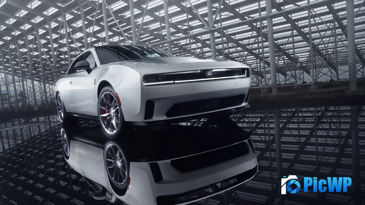 Dodge Charger Daytona Scat Pack Muscle car 4K PC Wallpaper