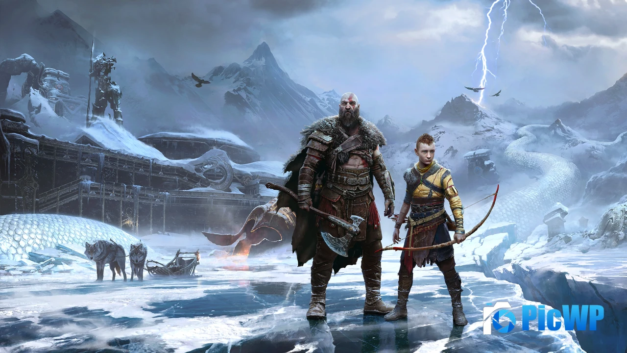 God of War Ragnarök Poster 4K PC Wallpaper