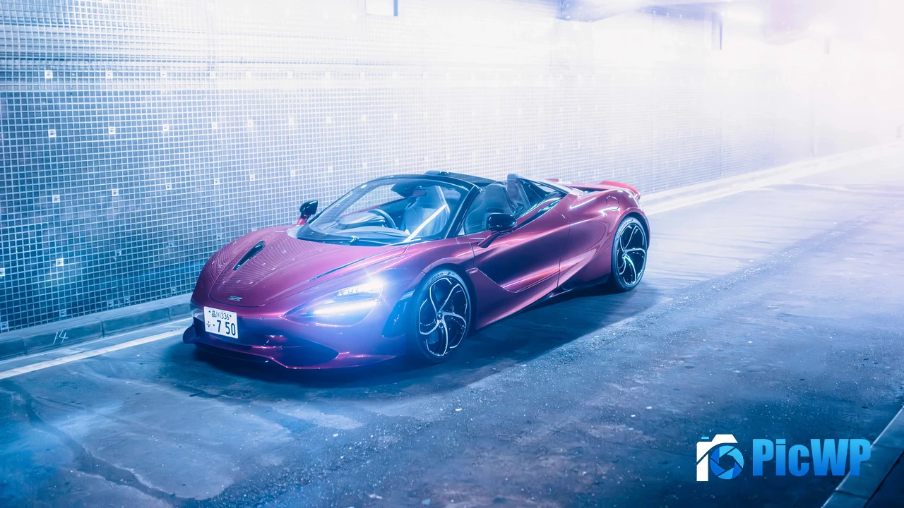 McLaren 750S Spider 2024 4K PC Wallpaper