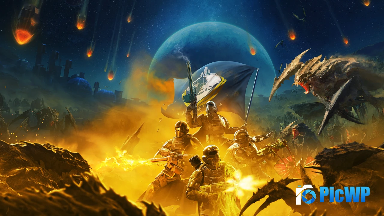 Helldivers 2 Video Game 4K PC Wallpaper
