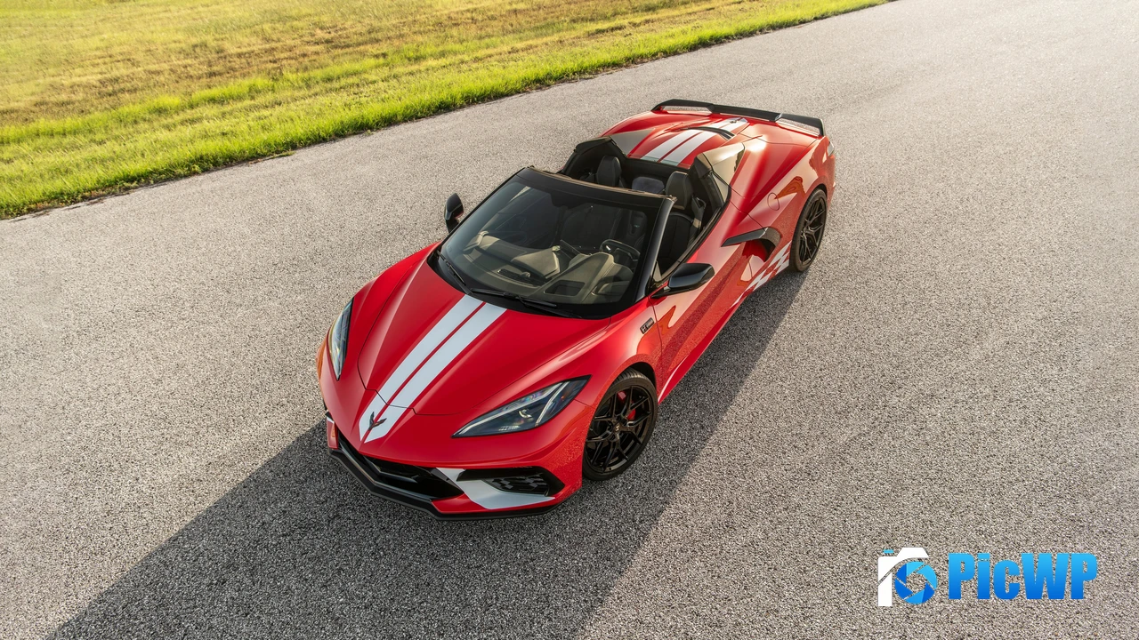 Hennessey Chevrolet Corvette Stingray H700 Convertible 4K PC Wallpaper