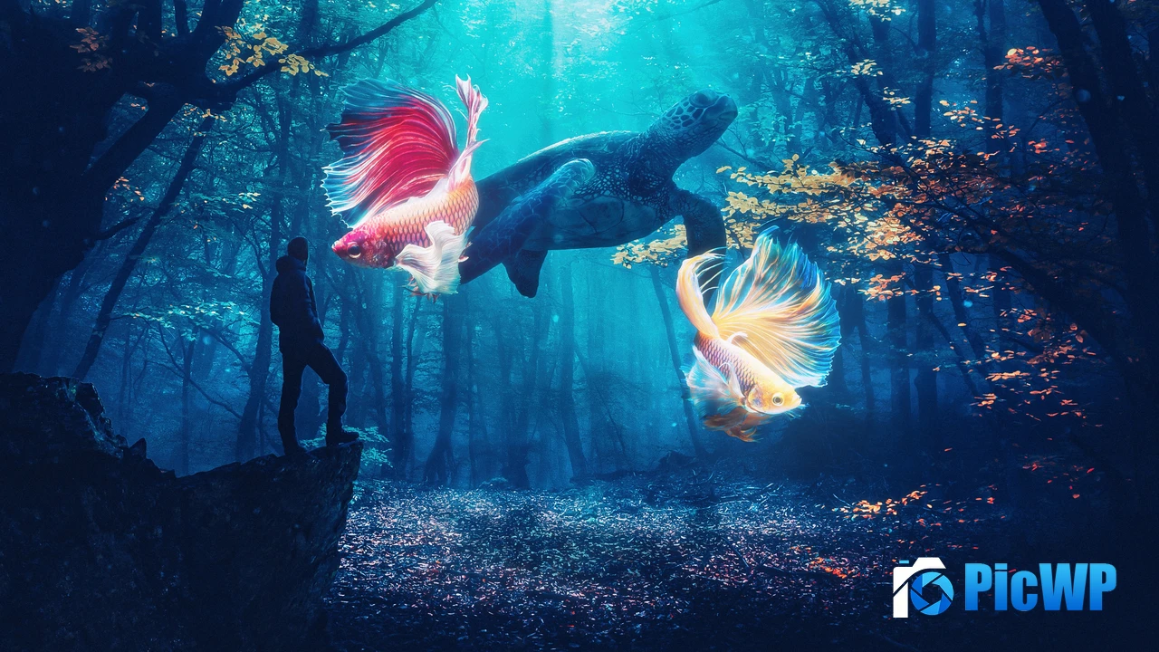 Autumn Forest Dreamy 4K PC Wallpaper
