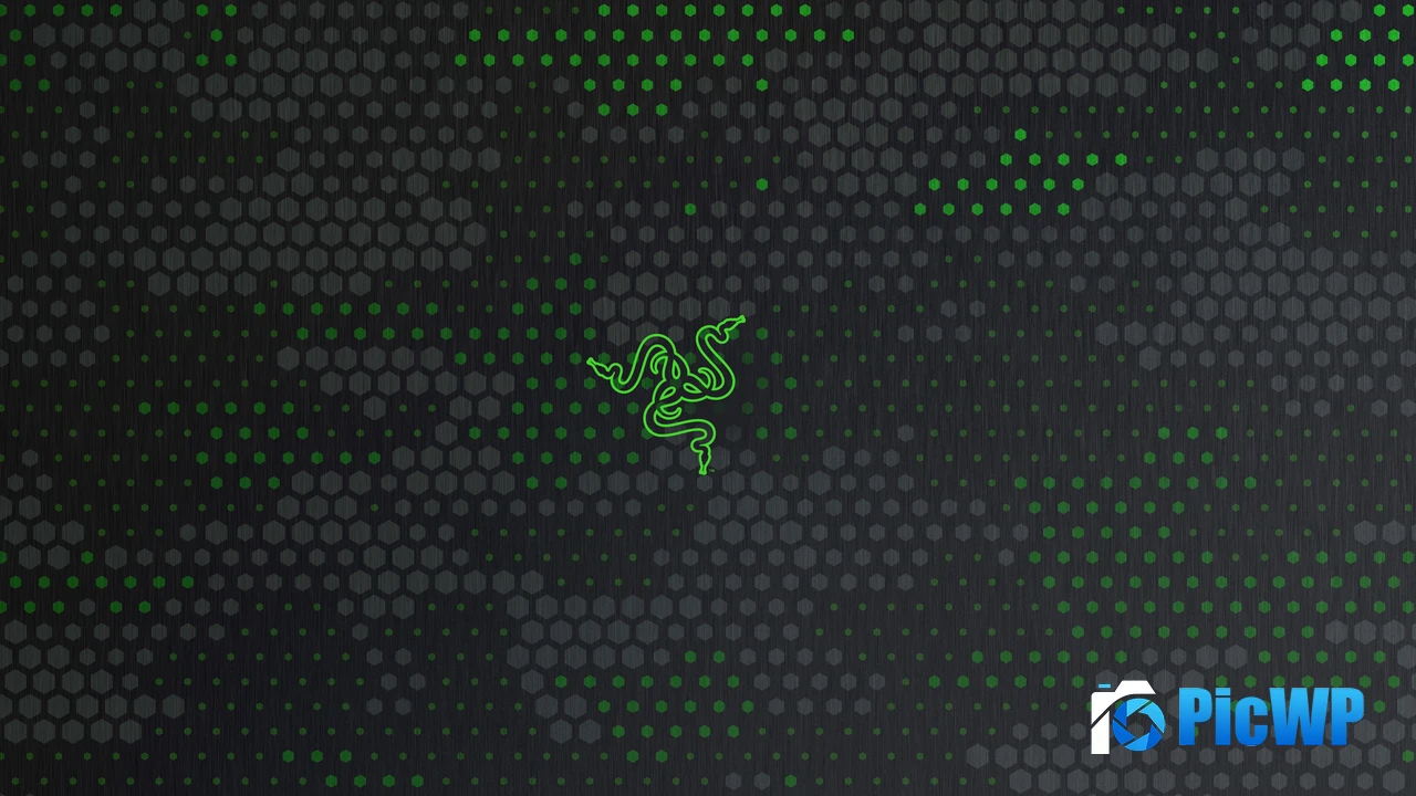 Razer Dark background 4K PC Wallpaper
