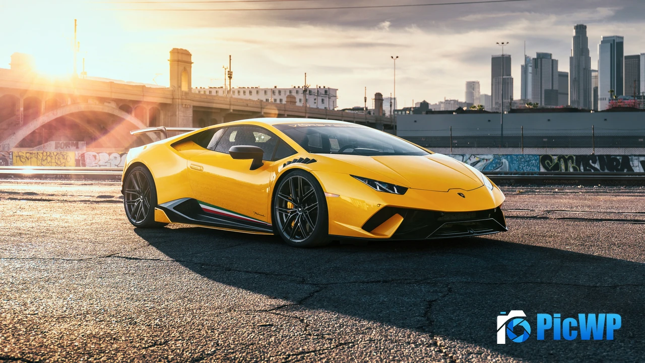 Vorsteiner Lamborghini Huracan Performante 4K PC Wallpaper