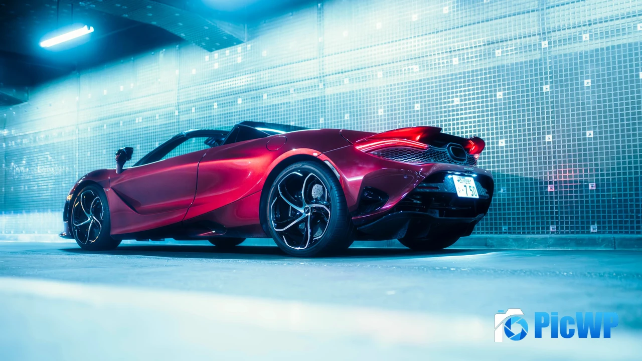 McLaren 750S Spider Mosaic 4K PC Wallpaper