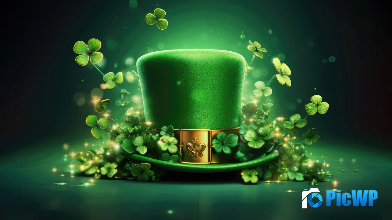 Irish Leprechaun cap 4K PC Wallpaper