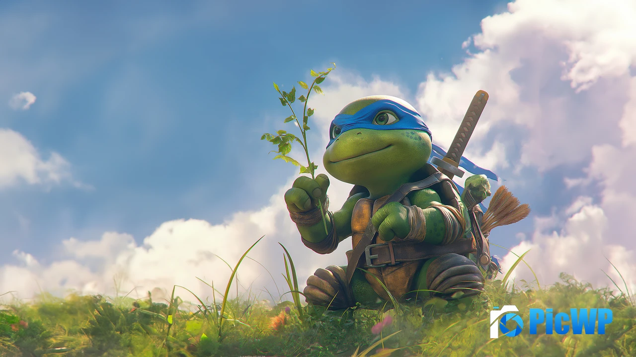 Leonardo Cute art 4K PC Wallpaper