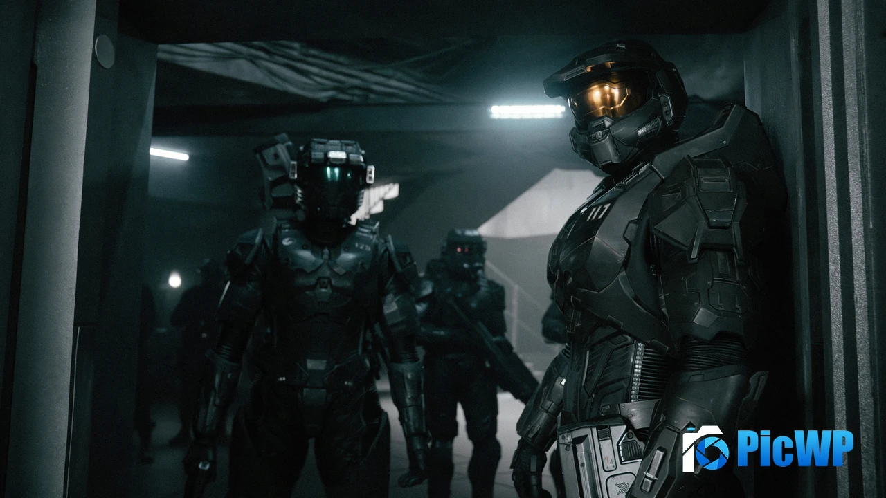 Master Chief John-117 in Halo Season 2 4K PC Wallpaper