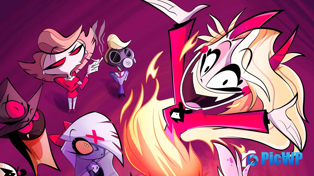 Hazbin Hotel 4K PC Wallpaper