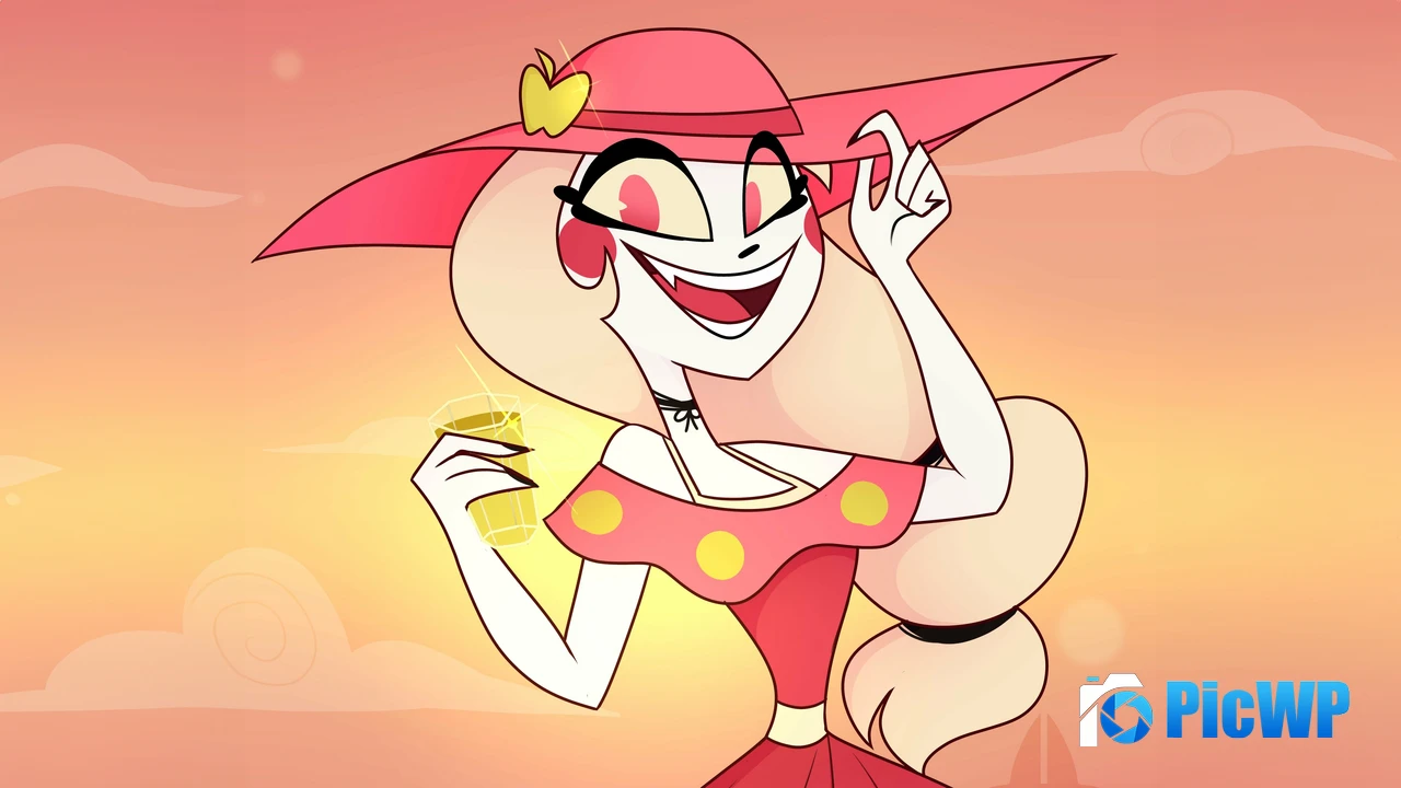 Charlie Morningstar Hazbin Hotel 4K PC Wallpaper