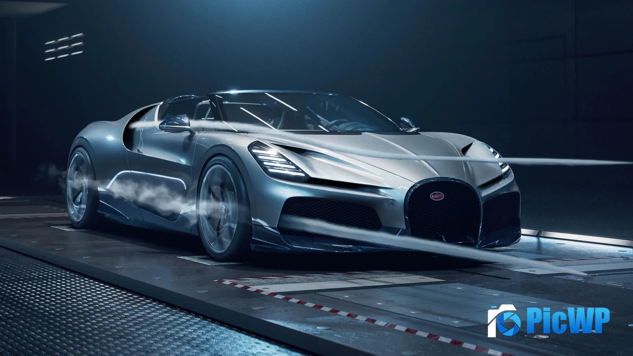 Bugatti W16 Mistral iPad 4K PC Wallpaper