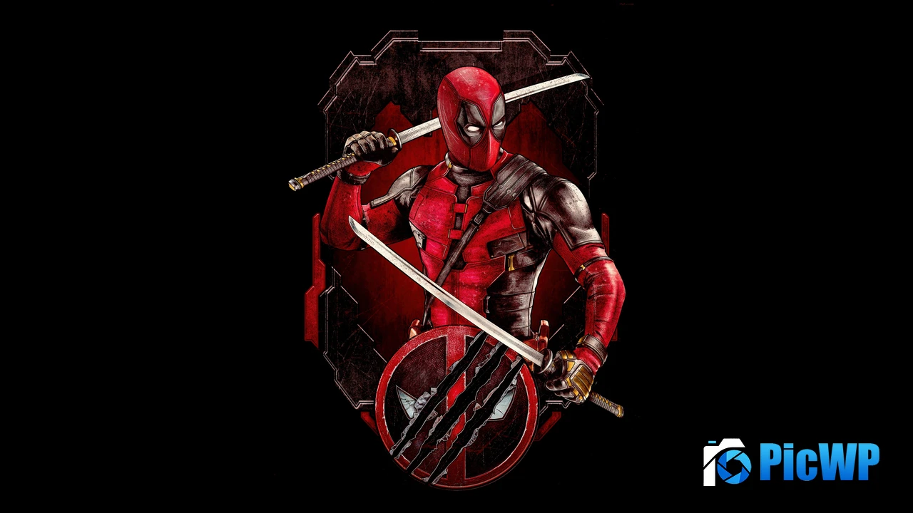 Deadpool & Wolverine Deadpool 4K PC Wallpaper