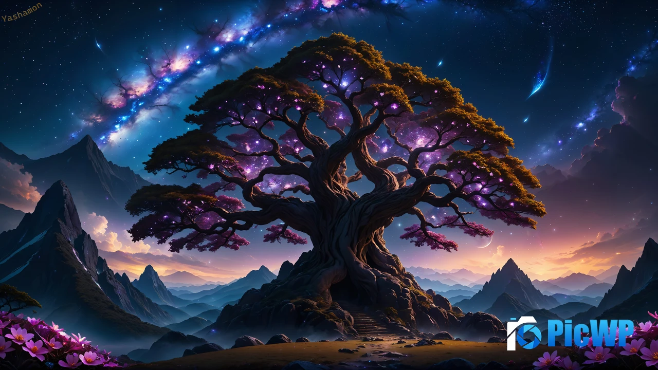 Mysterious Tree 4K PC Wallpaper