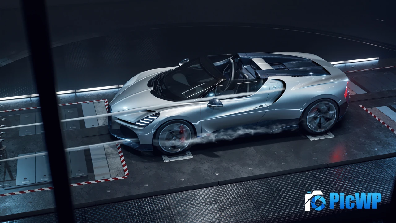 Bugatti W16 Mistral Roadster 4K PC Wallpaper