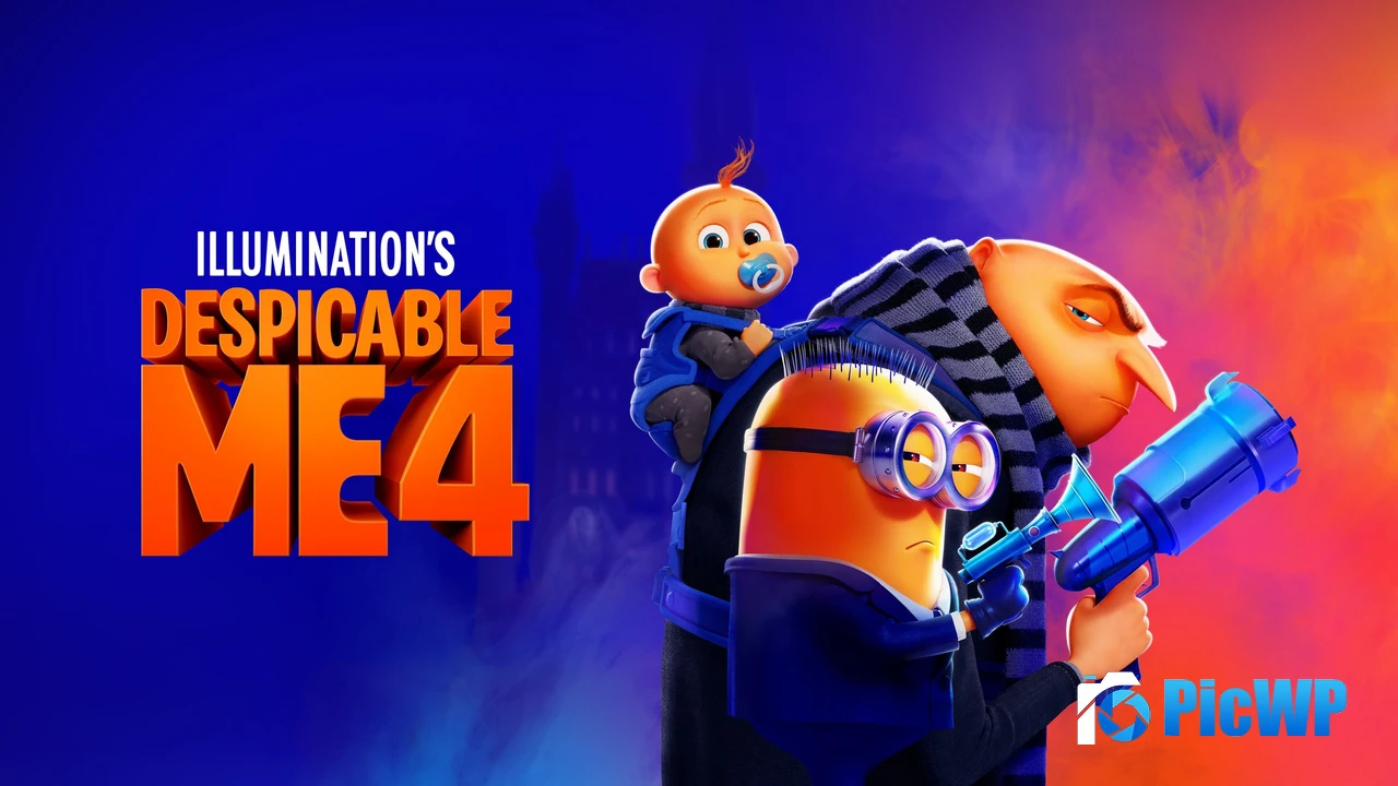 Despicable Me 4 Animation movies 4K PC Wallpaper